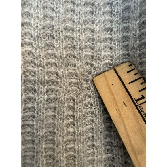 Zadig Voltaire 100% Cashmere Markus Knit Sweater Gray Neutral Luxury Designer S - Picture 5 of 11